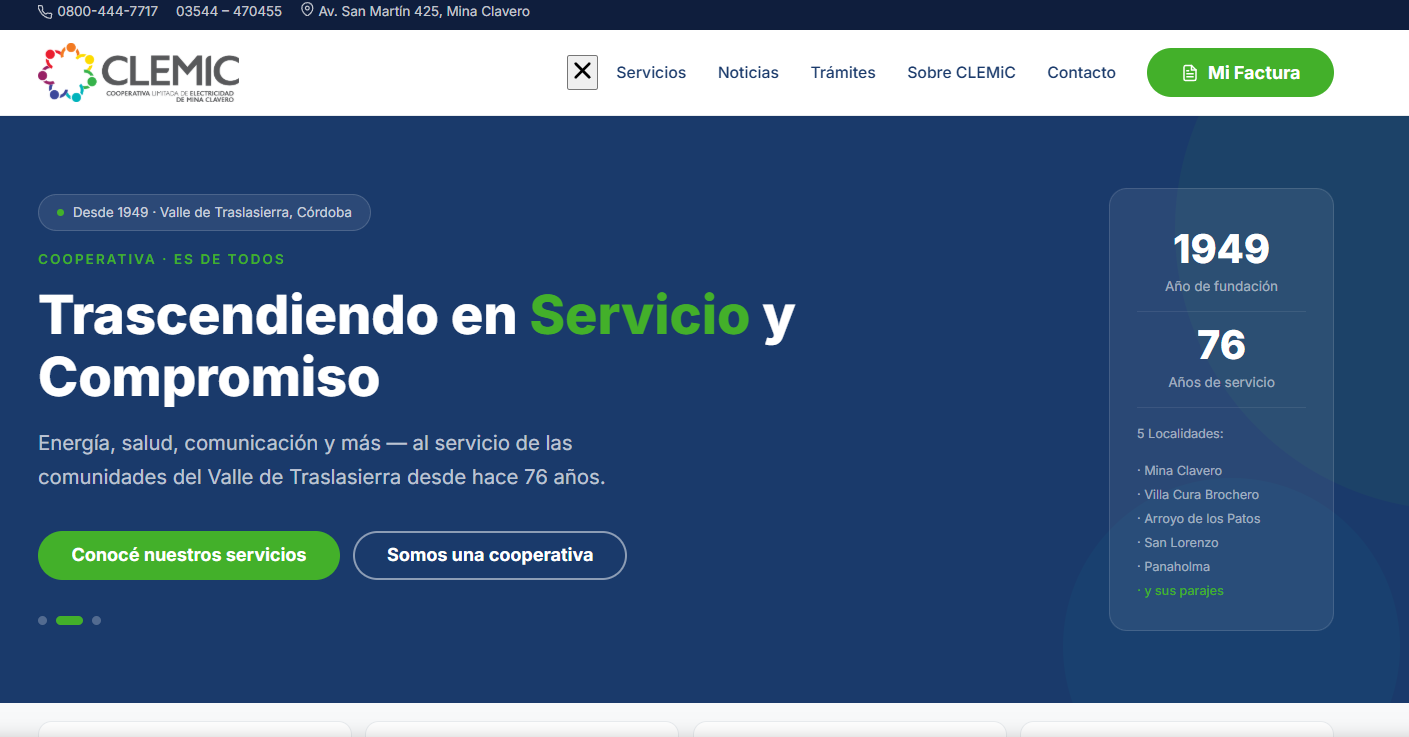 CLEMiC lanzó su nuevo sitio web: más moderno, más claro y más accesible para todos los socios