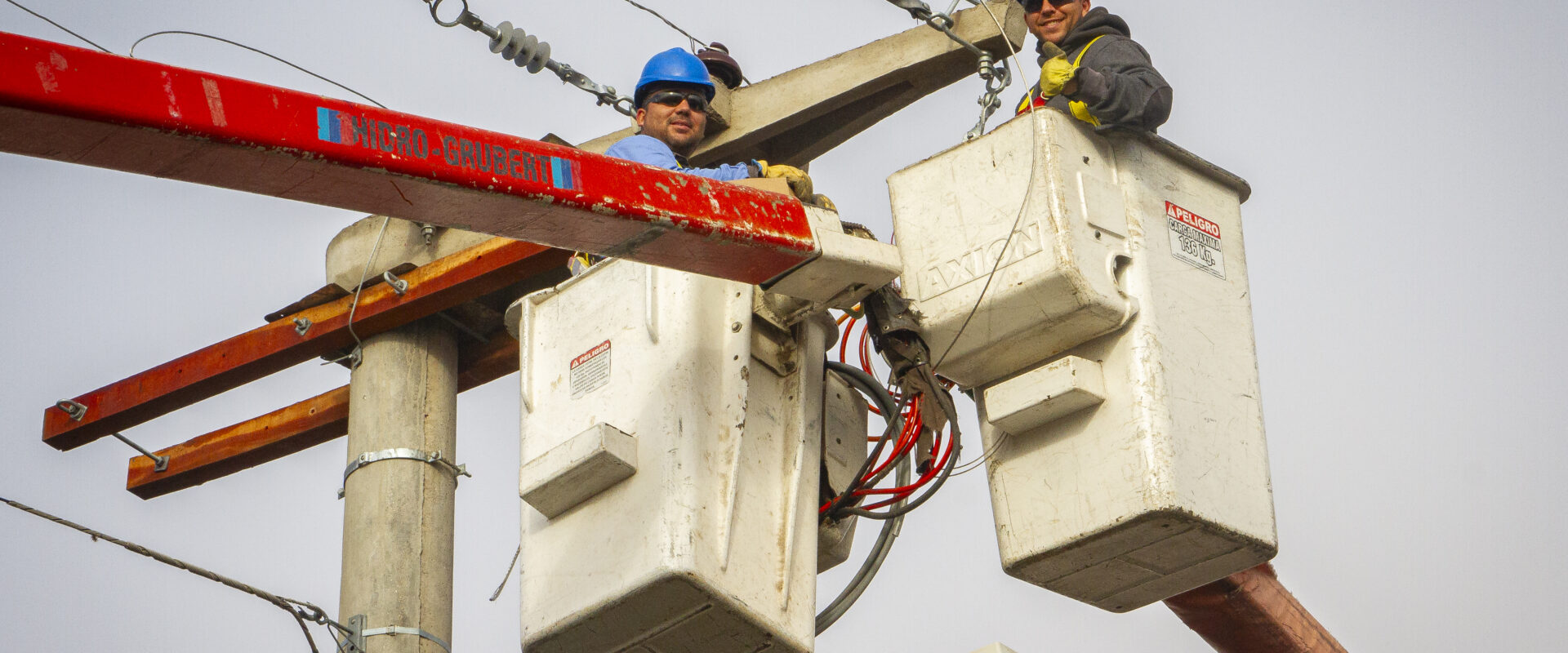 CLEMiC modernizó el tendido eléctrico de media tensión en Villa Cura Brochero